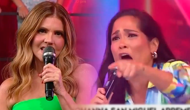 Katia Palma y Cristian Rivero fueron presentados como jales de América TV. Foto: composición LR/América TV