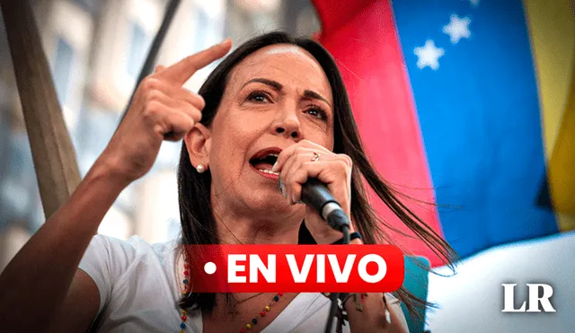 María Corina Machado ganó las primarias opositoras con más del 90% de los votos. Foto: composición LR/AFP