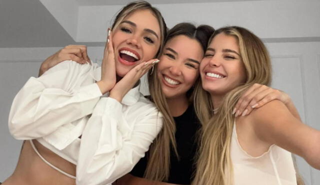 Mayra Goñi, Ale Fuller y Flavia Laos protagonizaron la telenovela peruana 'Ven, baila, quinceañera'. Foto: Ale Fuller/Instagram