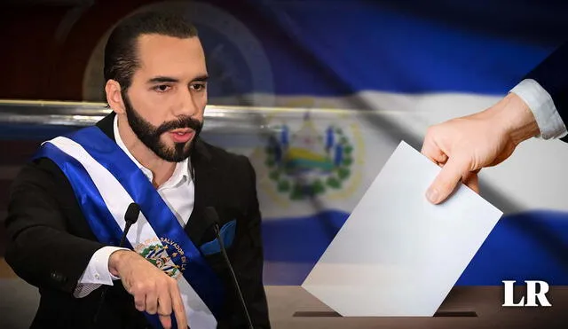 Nayib Bukele encabeza su reelección con la promesa de continuar reduciendo los niveles de inseguridad en El Salvador. Foto: composición LR/AFP