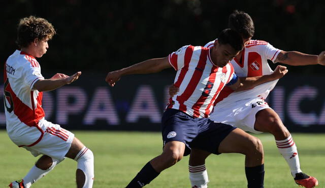 Perú y Paraguay se enfrentan por la fecha 3 del Preolímpico sub-23. Foto: Conmebol