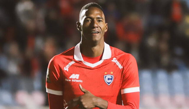 Abdiel Ayarza anotó el único tanto del encuentro con el que ganó Cienciano. Foto: Liga 1