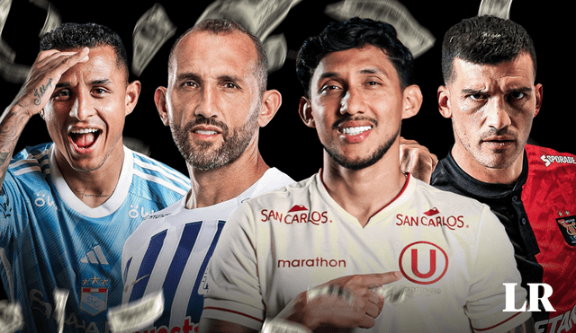 Sporting Cristal, Alianza Lima, Universitario y FBC Melgar han peleado el título de la Liga 1 en los últimos años. Foto: composición de Jazmín Ceras/La República
