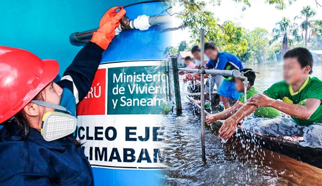 Ministerio de Vivienda busca cerrar brechas en servicios de agua y saneamiento a nivel nacional. Foto: composición de Jazmín Ceras/La República/El Peruano