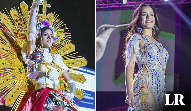 Nichol Bardales representará a Cajamarca durante los Carnavales 2024. Foto: Reporteros Cajamarca