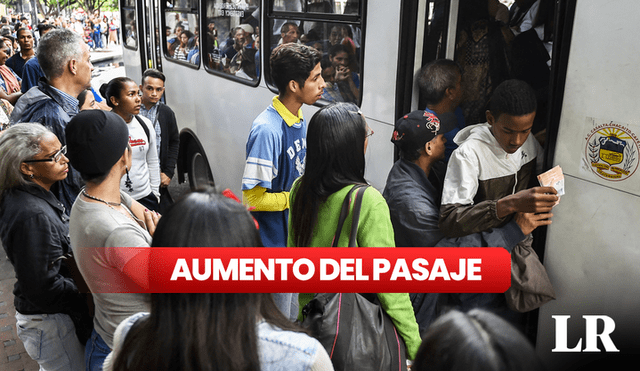 Aumento del pasaje del transporte público en Venezuela es la solicitud del gremio de transportistas. ¿Qué se sabe hasta ahora? Foto:  composición LR/AFP