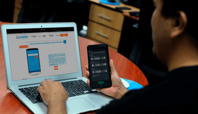 Osiptel recomienda revisar el estado del IMEI al adquirir un equipo de segunda mano. Foto: Osiptel