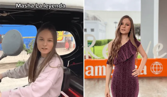 La joven rusa inició en Instagram con 108 seguidores, ahora tiene más de 300.000. Foto: composición LR/TikTok/@maryisnotsad