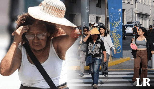 Conoce cómo cuidar tu salud frente al calor extremo en Lima. Foto: composición de Fabrizio Oviedo/La República/Andina