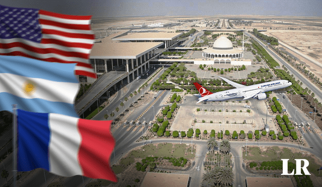 Se tiene previsto que el aeropuerto King Fahd aloje hasta 120 millones de viajeros al año para el 2030. Foto: composición de Jazmin Ceras/Xataka