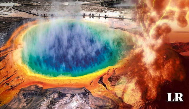 El volcán de Yellowstone ha generado múltiples investigaciones debido a la preocupación que genera una eventual erupción. Foto: composición LR/FAPESEP/National Geographic