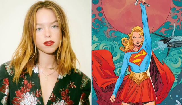 James Gunn confirmó en sus redes sociales que Milly Alcock sería Supergirl en su universo cinematográfico. Foto: composición LR/Instagram Milly Alcock/DC