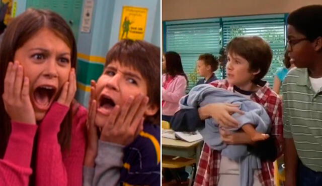 Devon Werkheiser y Lindsey Shaw protagonizaron ‘El Manual de Ned’ desde el 2004 hasta el 2007. Foto: composición LR/Nickelodeon