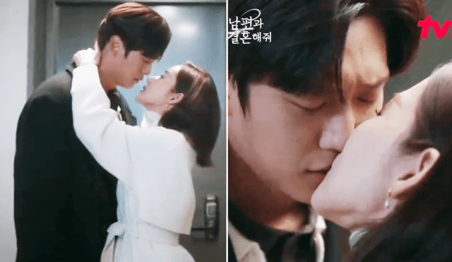 Escena del capítulo 10 de ‘Cásate con mi esposo’. Foto: composición LR/captura tvN
