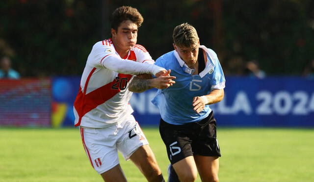 La selección peruana cerró su participación en el Preolímpico Sub-23 frente a Uruguay. Foto: Conmebol