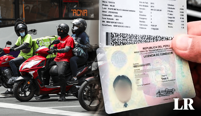 Con la plataforma web del MTC, es muy sencillo verificar el registro de tu licencia para moto. Foto: composición LR - Fabrizio Oviedo/Andina/MTC
