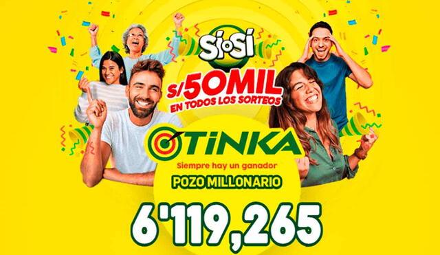 Sigue el sorteo de La Tinka en La República. Foto: Intralot