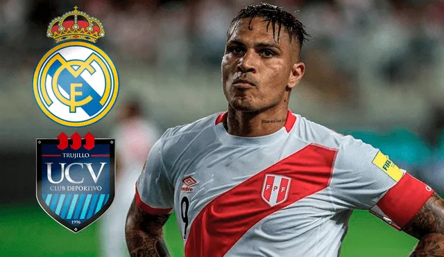 Paolo Guerrero nunca jugó como profesional en Perú. Foto: composición LR/Real Madrid/César Vallejo