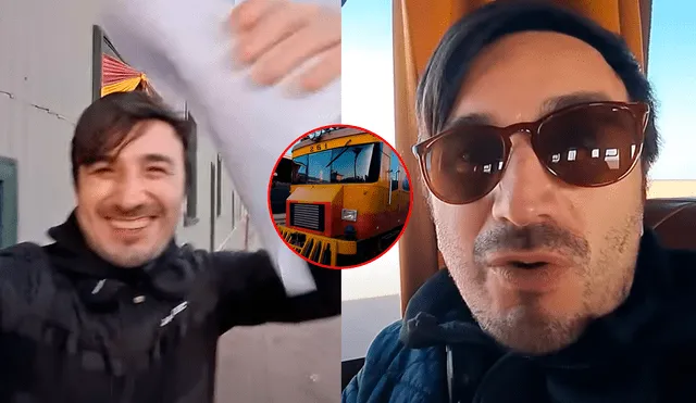 El youtuber argentino contó un poco de la historia del ferrocarril. Foto: composición LR/YouTube/QPA