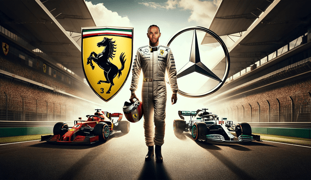 Lewis Hamilton tiene contrato vigente con Mercedes-Benz. Foto: composición de Fabrizio Oviedo/LR/IA