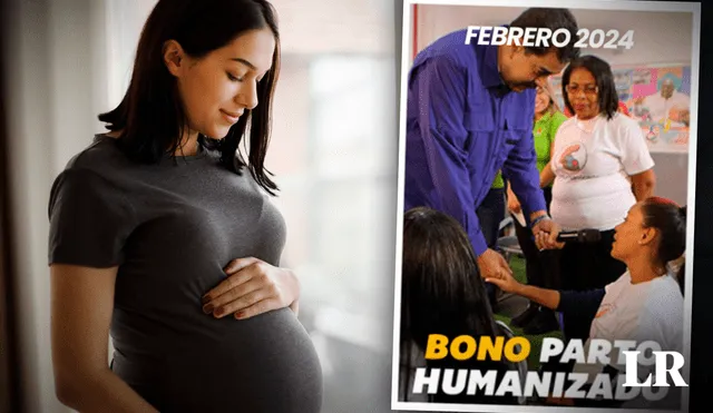 El Bono Parto Humanizado es entregado a mujeres embarazdas en Venezuela. Foto: composición Jazmin Ceras/LR/Canal Patria Digital