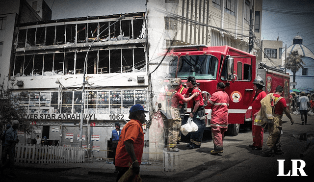 Los bomberos han sentido la sobrecarga de incendios y señalan al tráfico de Lima como uno de sus principales problemas a la hora de atender una emergencia. Foto: composición La República