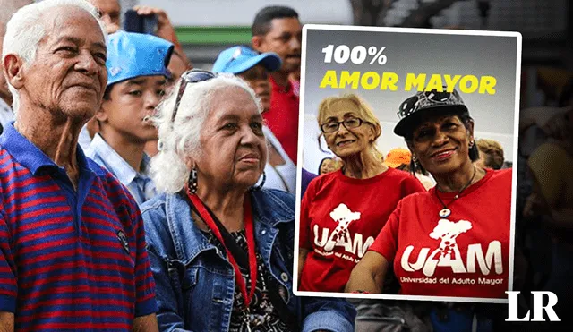 El Bono 100% Amor Mayor fue anunciado este jueves 1 de febrero por el Gobierno de Nicolás Maduro. Foto: composición Fabrizio Oviedo/LR/Canal Patria Digital