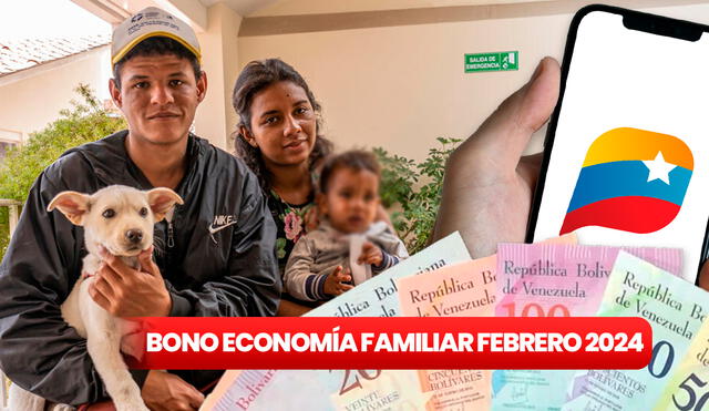 Mira aquí a quiénes beneficia el Bono Economía Familiar de febrero 2024. Foto: composición LR/Patria/Venezuela