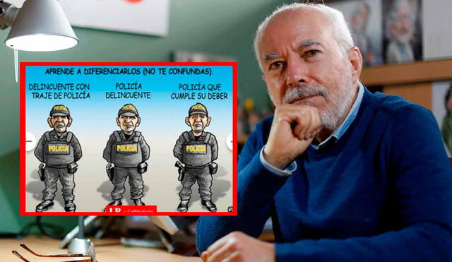 Carlos Tovar indicó que le sorprende que la Policía pretenda "negar o esconder" las acciones de algunos de sus miembros o de personas que usan el uniforme para delinquir. Foto: composición LR/La República