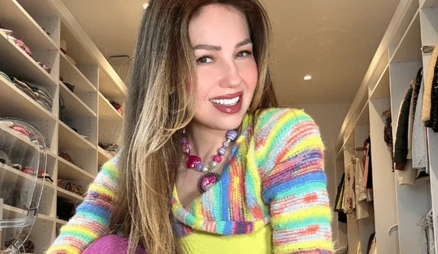 Thalía es una reconocida cantante mexicana. Foto: Instagram