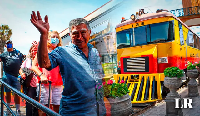 Viaje en ferrocarril tiene una duración de 1 hora con 20 minutos. Foto: composición LR/ difusión Viaje en ferrocarril tiene una duración de 1 hora con 20 minutos. Foto: composición LR/ difusión