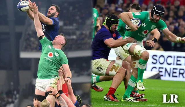 El próximo compromiso de Irlanda será ante Italia. Foto: composición LR / AFP