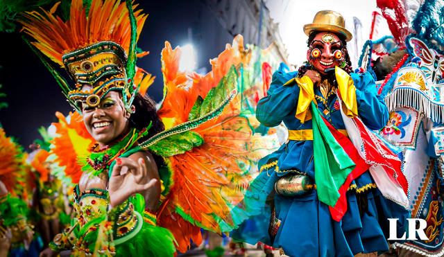 Los carnavales generan ingresos económicos importantes para los países que realizan dichos eventos. Foto: composición de Gerson Cardoso/LR/Laregion.bo. Video: N7D TV