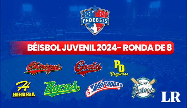 El Béisbol Juvenil 2024 decidirá a sus cuatro semifinalistas. Foto: composición LR