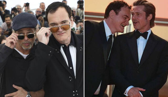 Brad Pitt y Quentin Tarantino trabajarán juntos por tercera vez en ‘The Movie Critic’. Foto: composición LR/AP/RTVE