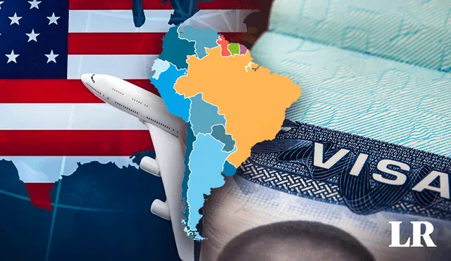 Exceptuando personas de determinados países, cualquier individuo que ingrese a USA debe tener esta credencial o permiso. Foto: composición de Fabrizio Oviedo/LR/AFP/Opinioncaribe. Video: MILENIO