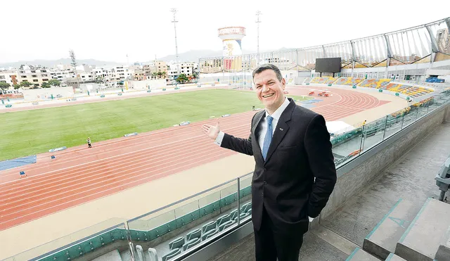 Zegarra tendrá la función de administrar la infraestructura deportiva en Perú. Foto: difusión