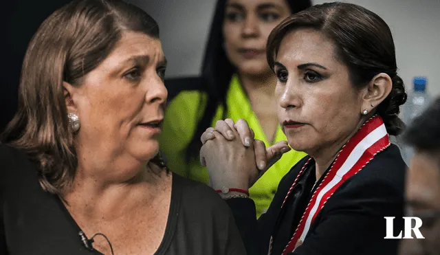 Rosa María Palacios se manifestó sobre los recursos presentados por la exfiscal Patricia Benavides y el proceso de investigación en su contra. Foto: composición LR de Jazmin Ceras/Andina