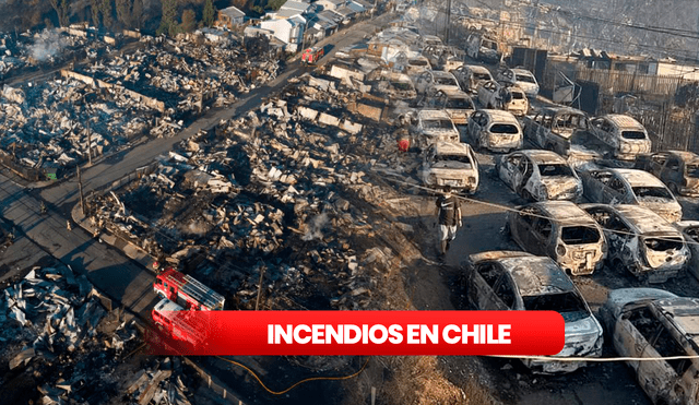 Los Incendios en Chile han dejado más de 60 fallecidos que han puesto de luto a todo el país. Foto: composición LR/ x/ therealbuni