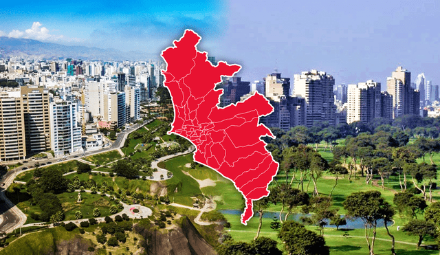 San Isidro y Miraflores figuran entre los distritos con más áreas verdes por habitante de Lima Metropolitana. Foto: composición LR/Andina