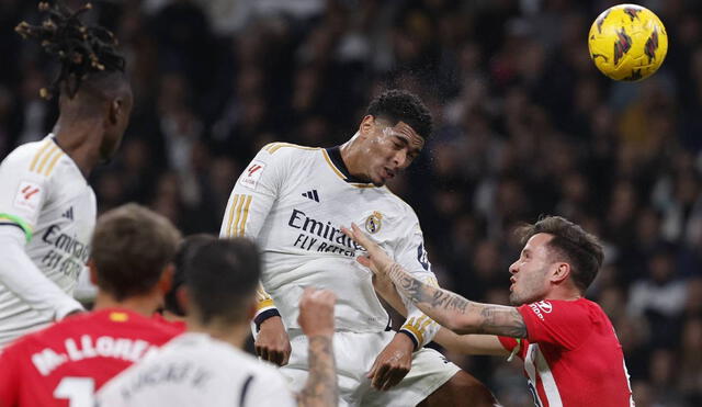 Real Madrid enfrentó al Atlético de Madrid en el Santiago Bernabéu por LaLiga. Foto: AFP