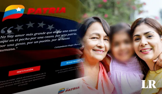 Los Bonos Patria de febrero son promovidos por el Gobierno de Nicolás Maduro. Foto: composición Jazmin Ceras/LR/Canal Patria Digital
