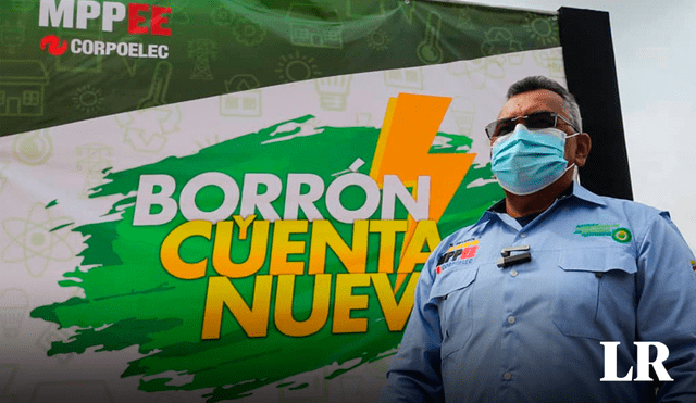 Plan Borrón y Cuenta Nueva es promovido por el Gobierno de Venezuela. Foto: Corpoelec