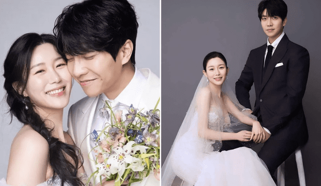 Lee Da In (31) y Lee Seung Gi (37) se casaron en 2023, en una ceremonia privada. Foto: composición LR/Hook Entertainment