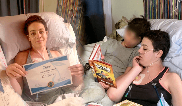 Cat Janice sorprendió las redes con su historia de cáncer terminal. Conoce más de ella en la siguiente nota. Foto: composición LR/TodayShow/People