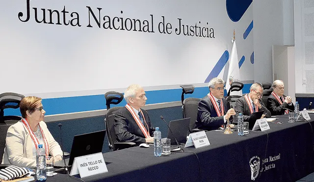 En la mira. Un sector del Congreso no consiguió remover a los magistrados de la Junta Nacional de Justicia el año pasado. Este 2024 el proceso en marcha es un juicio político. Foto: difusión