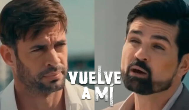 Santiago tendrá un áspero cruce de palabras con Braulio en el episodio 84 de ‘Vuelve a mí’. Foto: composición LR/Telemundo