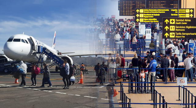 Aerolíneas deberán responder por retrasos y cancelaciones de vuelos en el Jorge Chávez. Foto: composición / La República / RPP