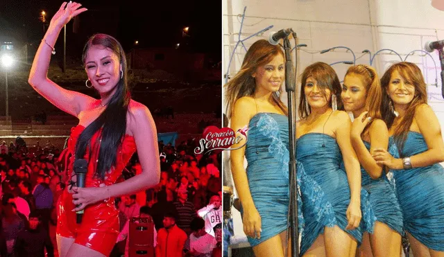 Kiara Gonzales fue parte de dos agrupaciones de renombre: Corazón Serrano y Papillón. Foto: composición LR/ Facebook.