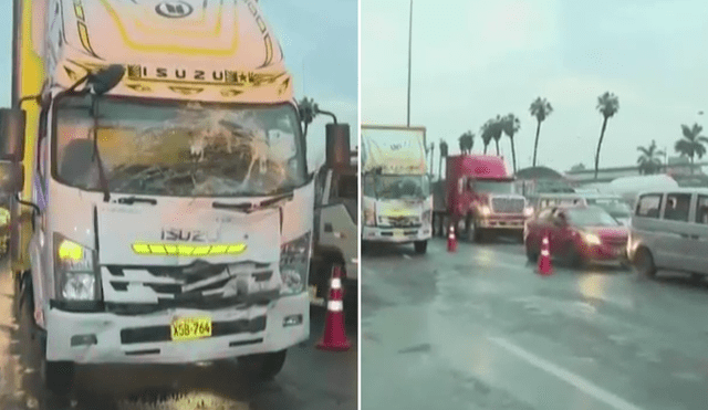 Accidente en la Panamericana Sur deja heridos. Foto: composición La República